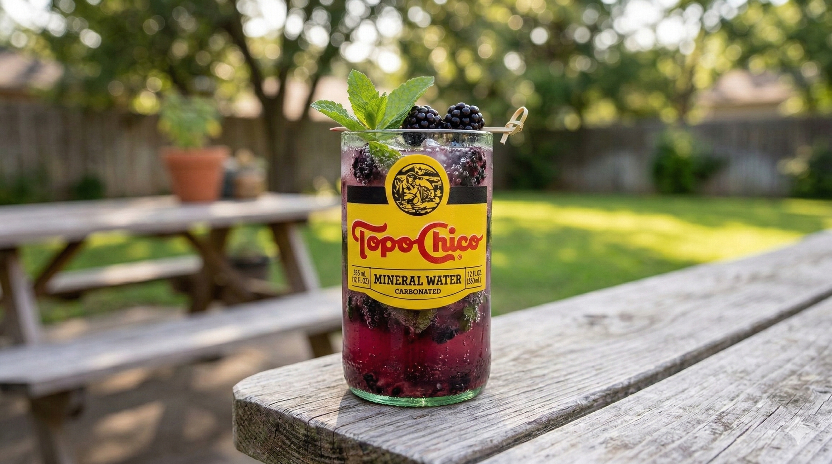Blackberry Mint Mule