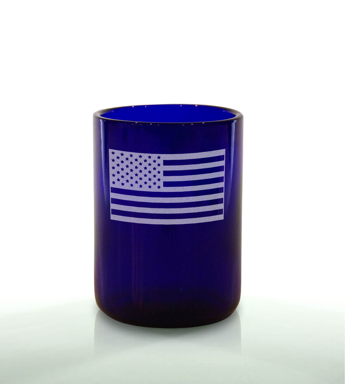 American Flag 12oz Blue