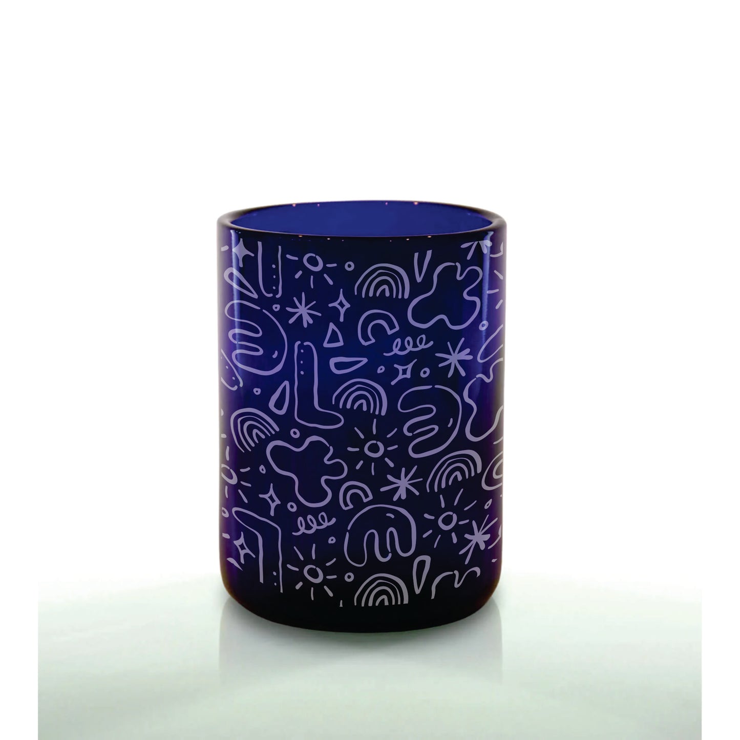 Doodle 360 Wrap - 12oz Blue