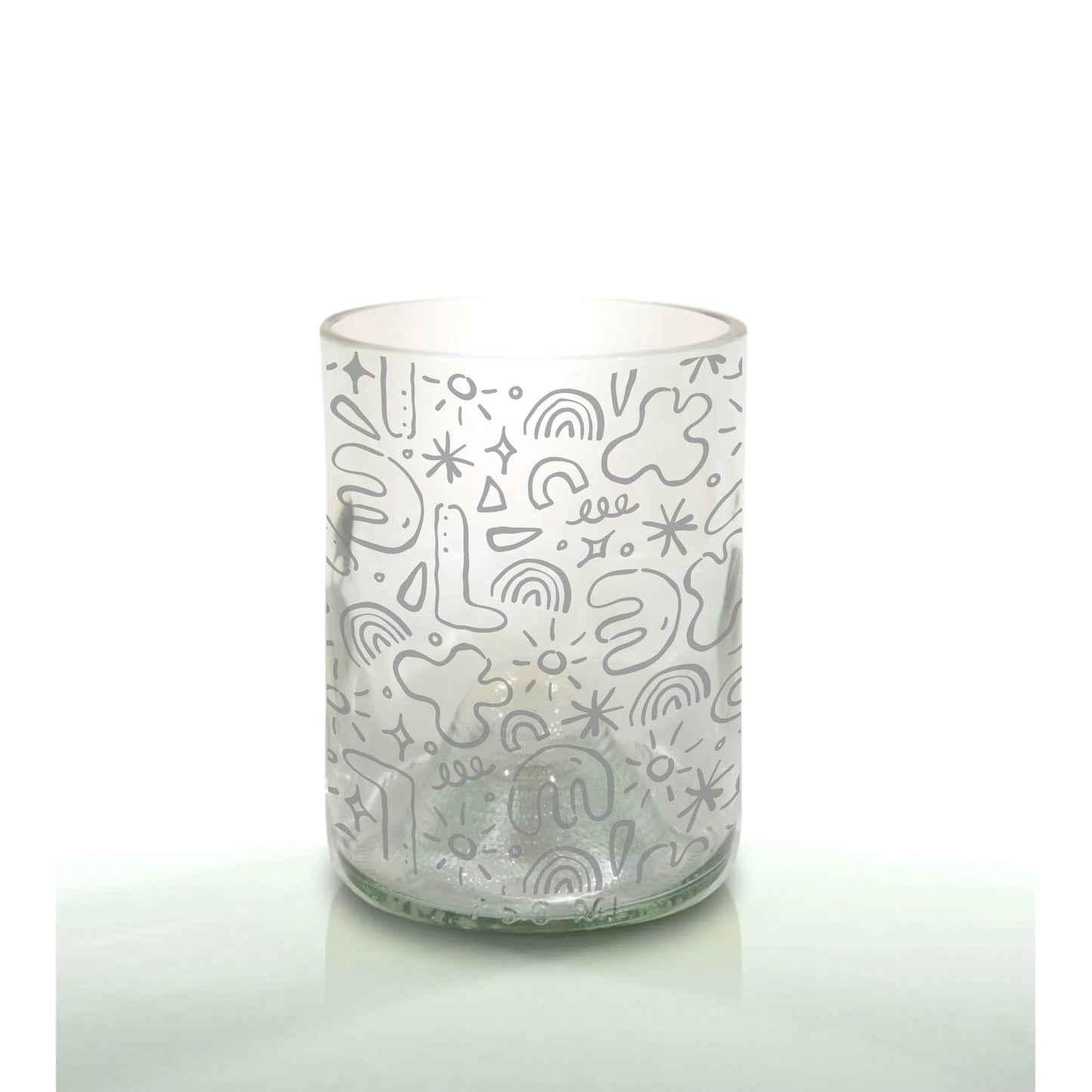 Doodle 360 Wrap - 12oz Clear