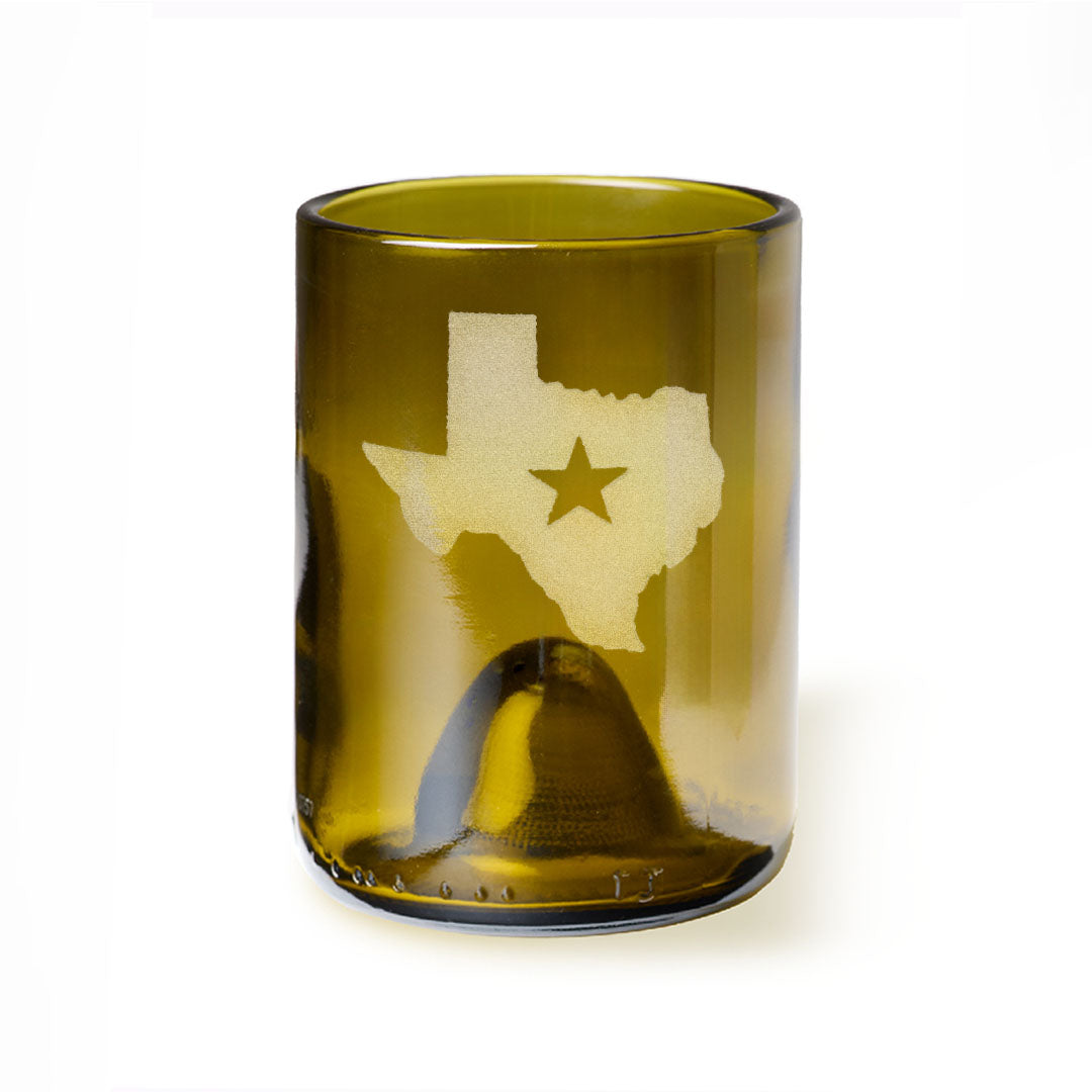 Shape of Texas With Star