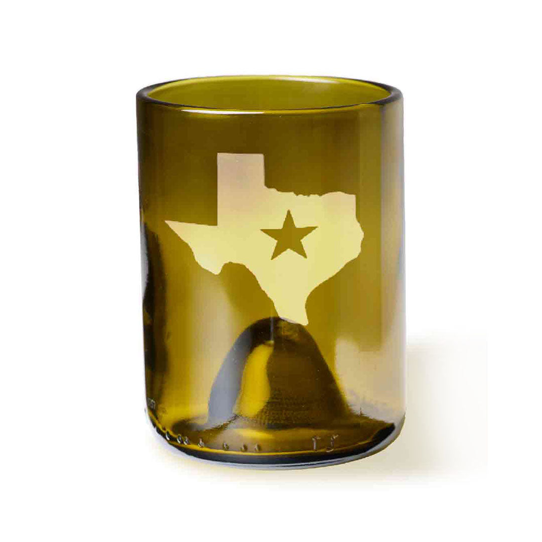 Shape of Texas With Star