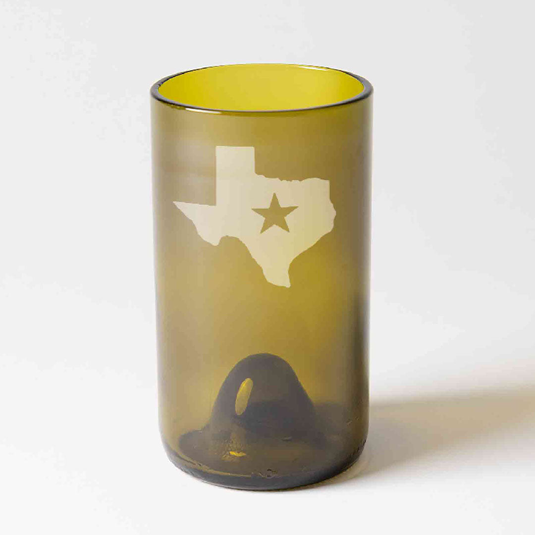 Shape of Texas With Star