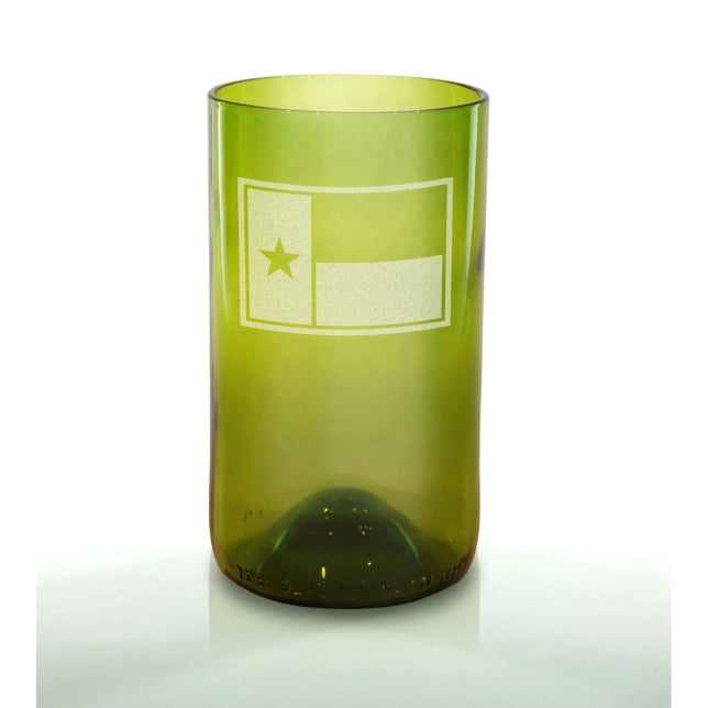 Texas Flag 16oz Green