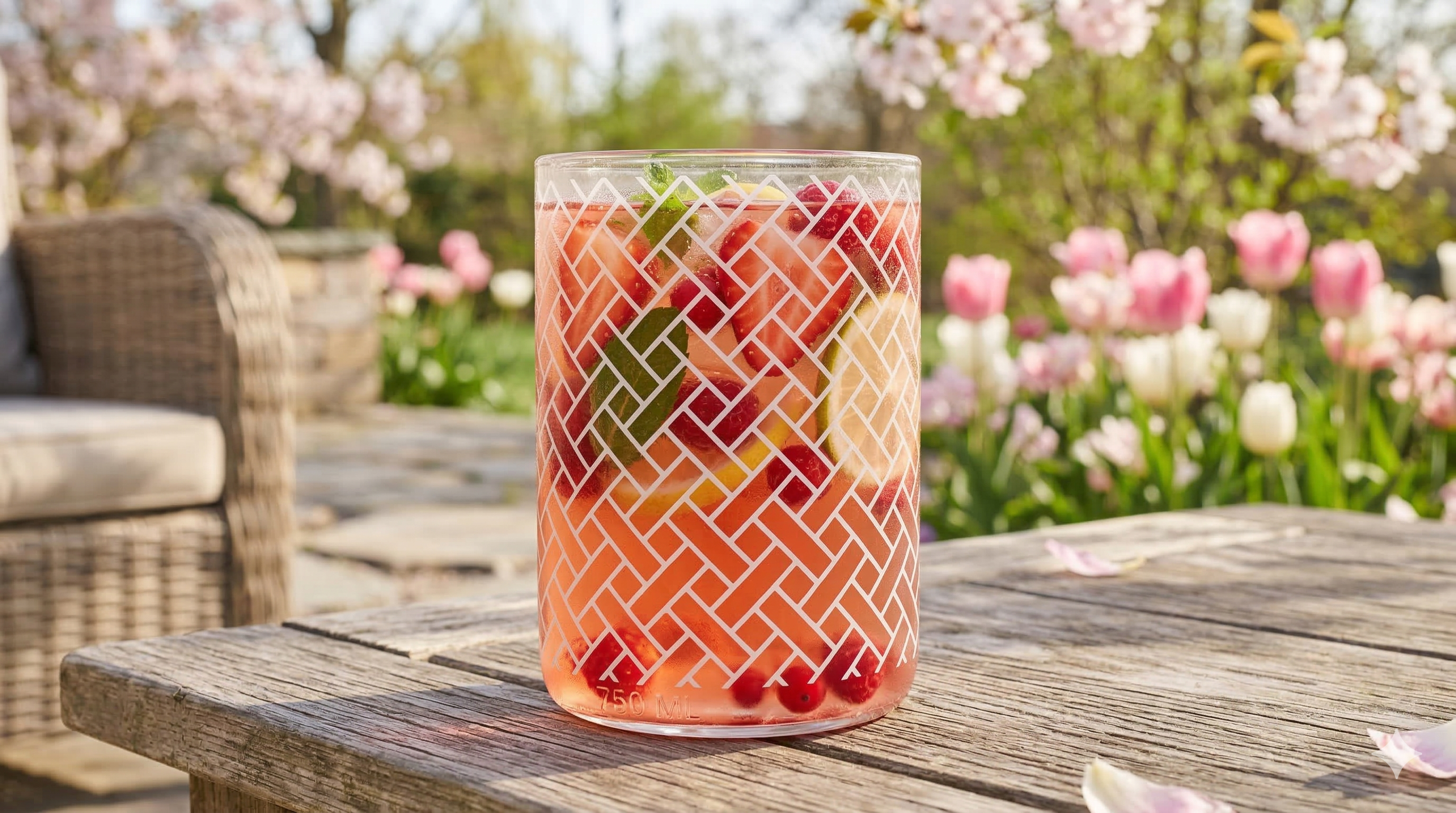 Strawberry Rose Sangria
