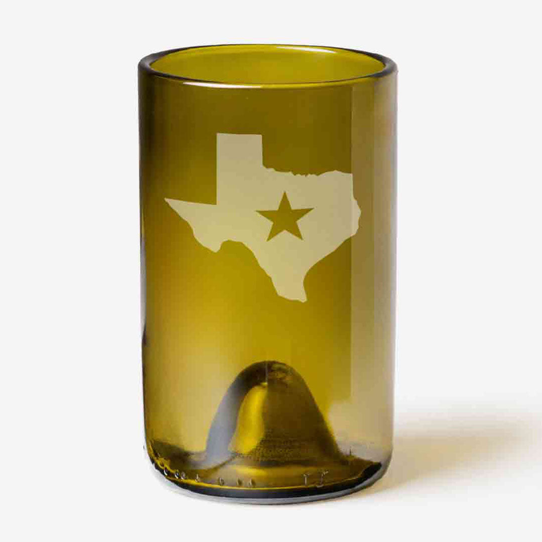 Shape of Texas With Star