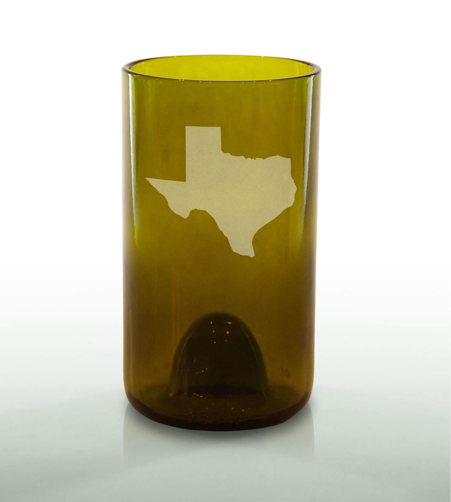 Shape of Texas 16oz Amber