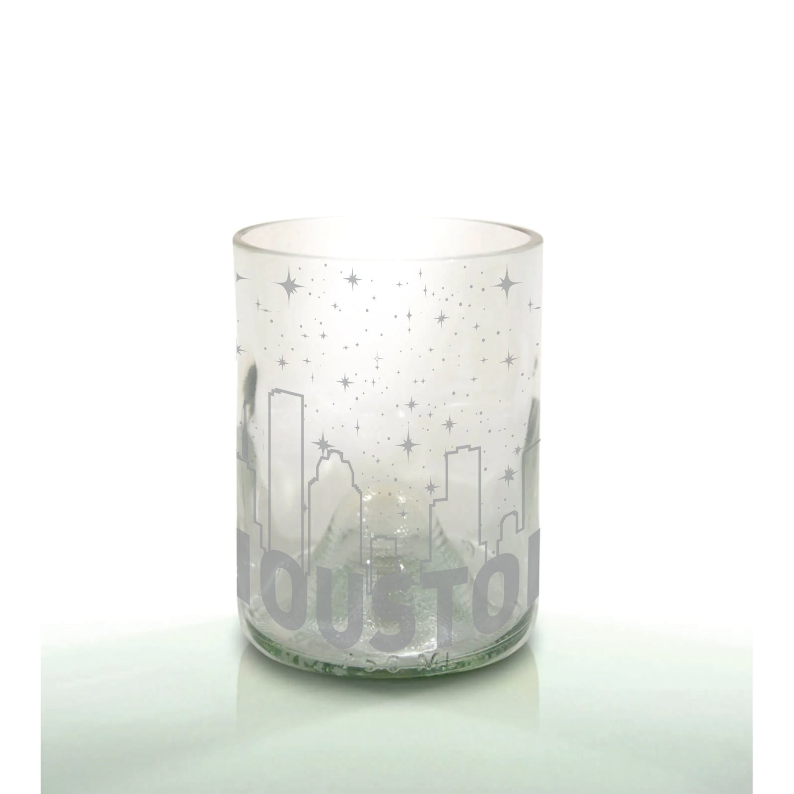 Houston Skyline 360 Wrap - 12oz Clear