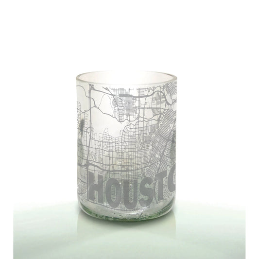 Houston Map 360 Wrap - 12oz Clear