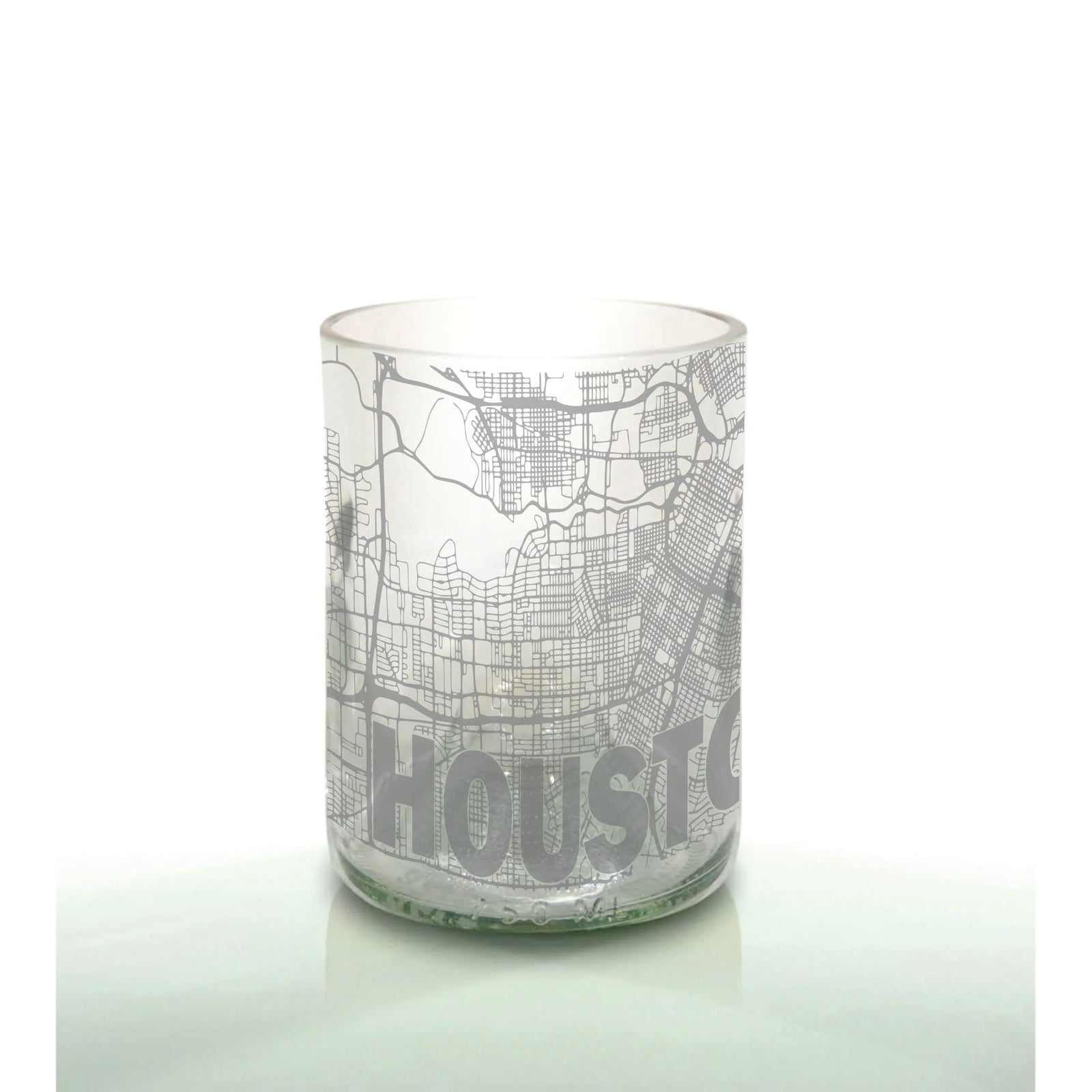 Houston Map 360 Wrap - 12oz Clear