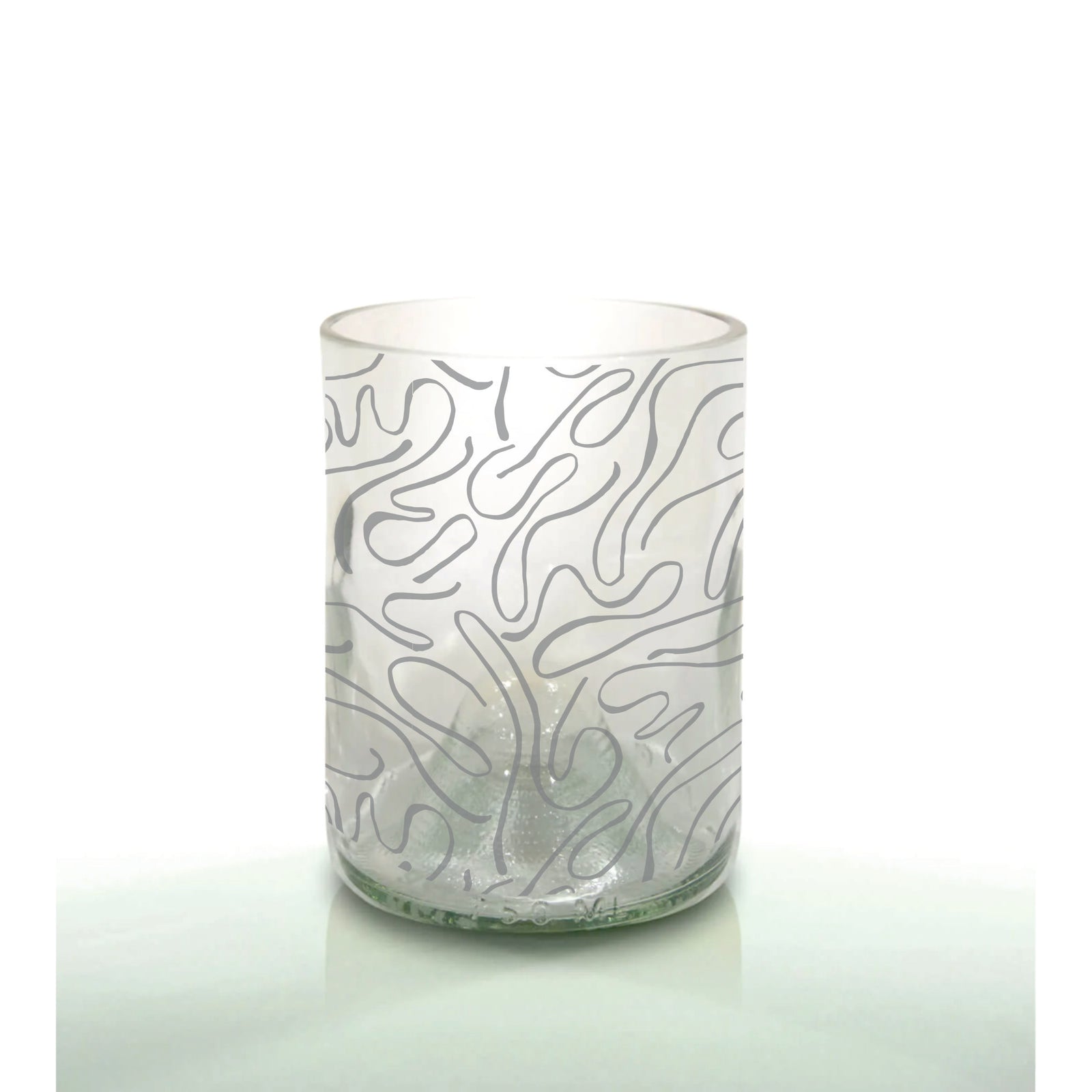 Wavy 360 Wrap - 12oz Clear