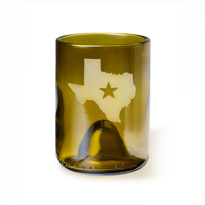 Shape of Texas With Star