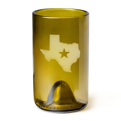 Shape of Texas With Star