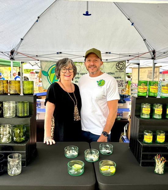 Scarlett and Brent Stokes at the Lone Star 1st Saturday in Montgomery, Tx