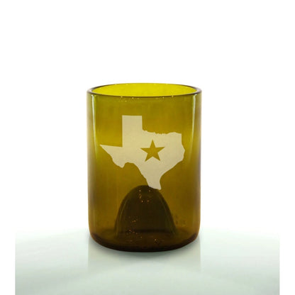 Shape of Texas With Star
