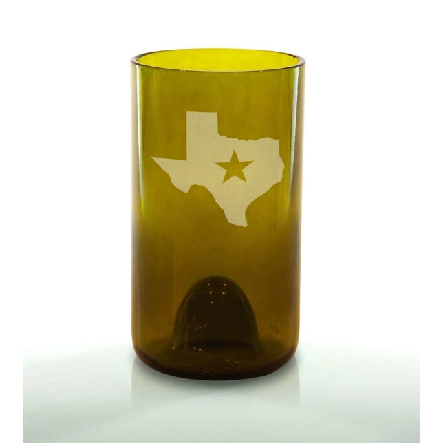 Shape of Texas With Star