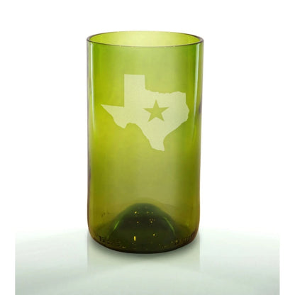 Shape of Texas With Star