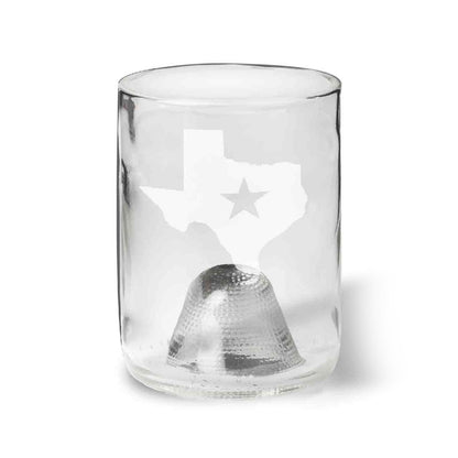 Shape of Texas With Star