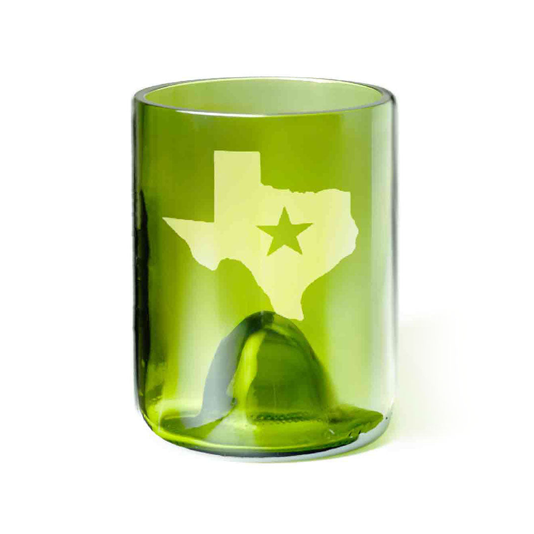 Shape of Texas With Star