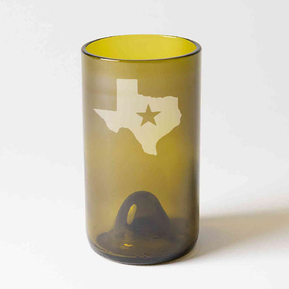 Shape of Texas With Star
