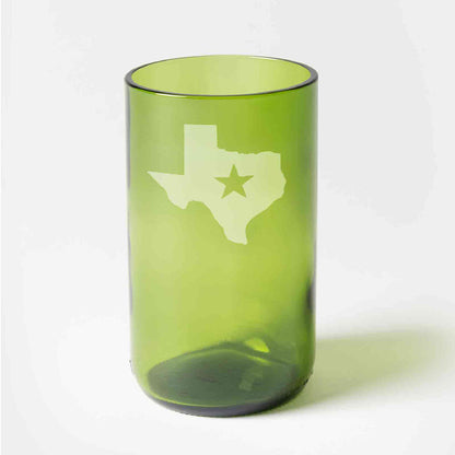 Shape of Texas With Star