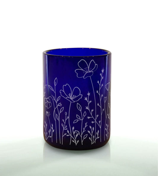 Wildflower Wrap 12oz Blue