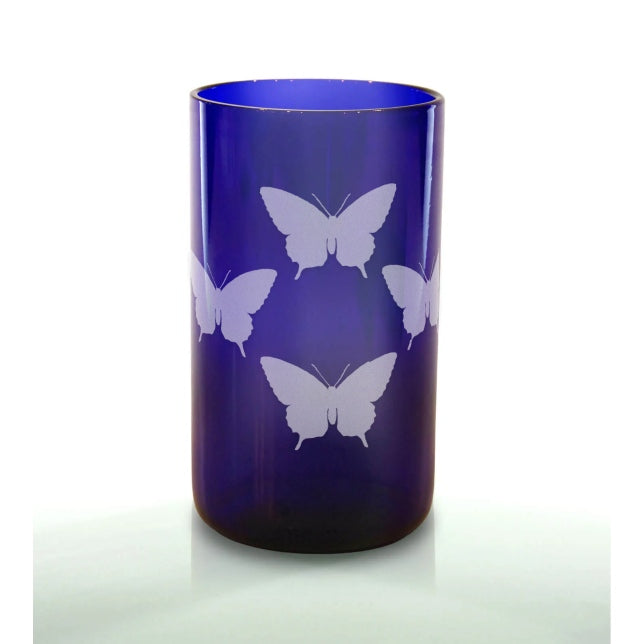 Butterfly Wrap 16oz Blue