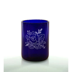 Floral 12oz Blue