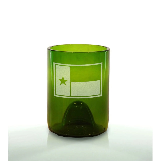 Texas Flag 12oz Green