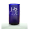 I Love Texas 16oz Blue