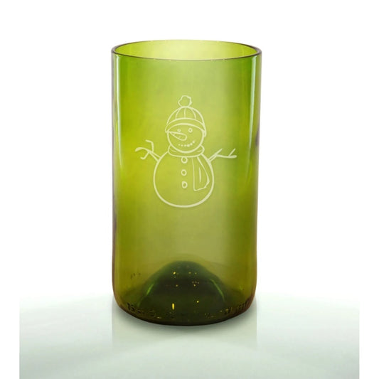 Snowman 16oz Green