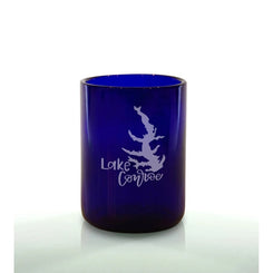 Lake Conroe Map 12oz Blue