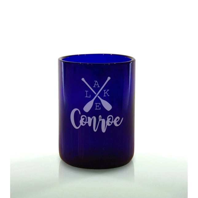 Lake Conroe Paddle 12oz Blue
