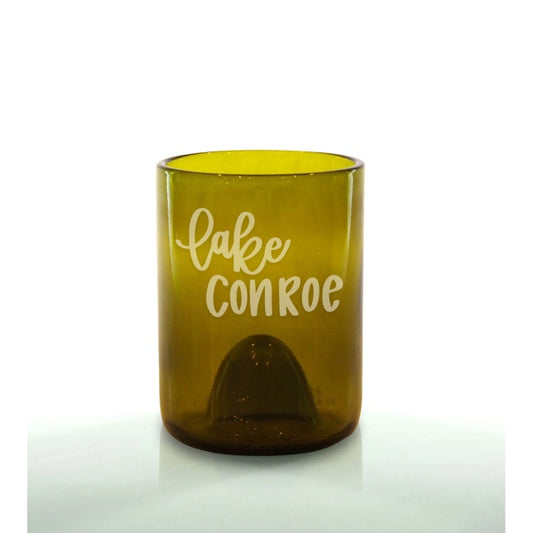 Lake Conroe Script 2 12oz Amber