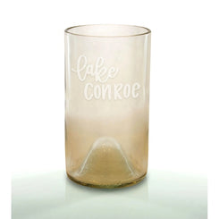 Lake Conroe Script 2 16oz Clear